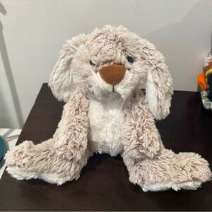 Melissa & Doug burrow bunny stuffed rabbit 9 inches.